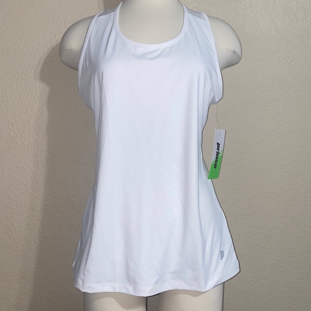 Prince Tank size L color: Pure White